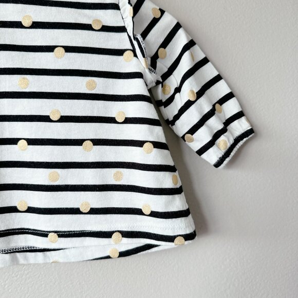 🧸 SALE! (5/$15, 8/$22, 12/$30) Old Navy striped baby girl top 0-3m - Picture 8 of 10